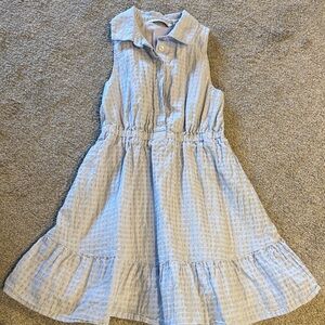 Janie and Jack Light Blue Sleeveless Dress